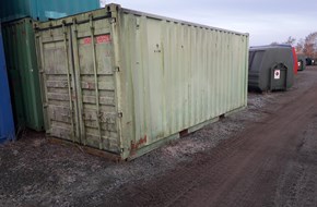 Container med eltilslutning (1af )