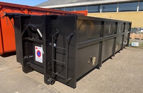 Container i rustfrit stål til transport af salt